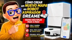 How to CREATE a NEW MAP on DREAME Robot Vacuum 🗺️ | MULTIPLE MAPS Step by Step