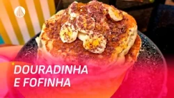 Receita de Panqueca americana para um café da manhã ESPECIAL | Sabor de Vida
