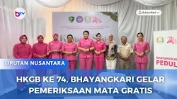 HKGB KE 74, BHAYANGKARI GELAR PEMERIKSAAN MATA GRATIS