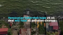 Venezuelan fishermen hope US oil deal will fund oil pollution cleanup