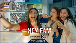 Hey Fam | Episode 5 | Promo | Tonight | Zaviyar Ejaz | Duaa Zahra | Zarrar Khan | ARY Digital