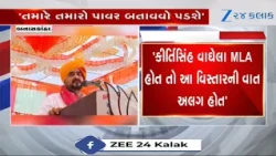 Banaskanthaની થરા નગર પાલિકા ચૂંટણીનો જંગ જામ્યો, ચૂંટણીને લઈ ભાજપની જંગી જાહેર સભા