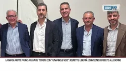 SRV LA BANCA MONTE PRUNO A CAVA DE’ TIRRENI CON FUNAMBOLE VOCI”