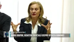Maria Grapini, essential debate on Romania's situation
