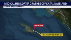 Medical helicopter crash near California's Catalina Island; two dead