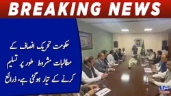 Govt Ready to Conditionally Accept PTI Demands, Sources