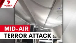 Passengers overpower co-pilot in mid-air terror attack | 7NEWS