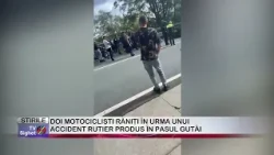 02 TWO MOTORCYCLISTS INJURED IN A TRAFFIC ACCIDENT IN GUTÂI PASS