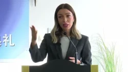 Ministarka privrede u tehničkom mandatu Adrijana Mesarović u poseti Boru, 22.septembar 2026.(RTVBor)