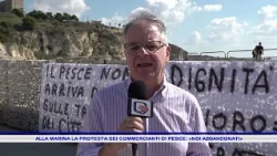 FISH MERCHANTS PROTEST AT THE MARINA: "WE'VE BEEN ABANDONED"