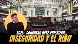 Luis Roel after Keiko's request: "If the Senate modifies the powers, the opposition will be reaff...
