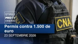 PRO TV News (1:00 PM) | DRIVER'S LICENSE FOR 1,500 EUROS | Moldova