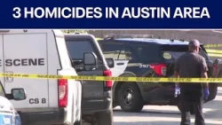 Austin crime: Law enforcement investigates 3 homicides in 1 day | FOX 7 Austin