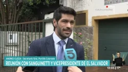 El senador colorado Andrés Ojeda opinó que integrantes del Gobierno deberían viajar a El Salvador