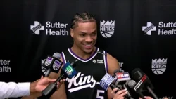 Darius Acuff Jr. Talks Rookie Mindset, Teammate Advice & Life in Sacramento at Kings Media Day