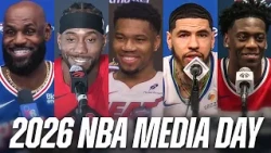LeBron In A 76ers Uniform 👀, Kawhi’s Laugh, Giannis Has Jokes & More | Best of 2026 NBA Media Day