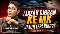 Ijazah Gibran Digugat ke MK, Praktisi Hukum: Ini Satu-Satunya Saluran Ideal