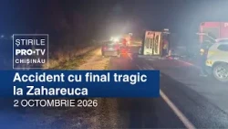 PRO TV News (1:00 PM) | TRAGIC ACCIDENT IN ZAHAREUCA | Moldova