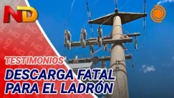 DIED electrocuted while trying to STEAL CABLES from a transformer with a knife