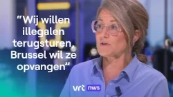 Who is responsible for the asylum crisis in Brussels?