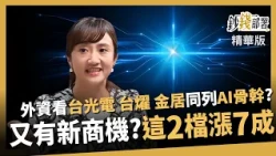 【精華】外資點名台光電、台燿、金居是AI骨幹！正交背板帶旺這2檔再漲7成？《鈔錢部署》盧燕俐 ft.廖婉婷 20260926