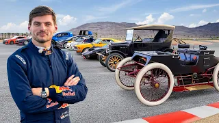 F1 Drivers Race Oldest To Newest Cars