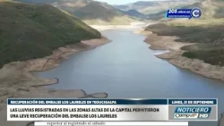 Enough for the capital? Rains slightly increase the level of Los Laureles dam