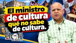 We have a Minister of Culture who knows nothing about culture; Enegildo Peña. #supertv55