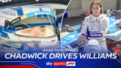Jamie Chadwick drives Williams F1 car for the FIRST time! 🤩