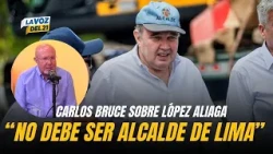 Bruce on his opponent López Aliaga: “I intend to be mayor for everyone, without discriminating ag...
