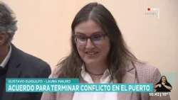 Agreement reached to end TCP conflict at the Port of Montevideo, signing expected this Wednesday.