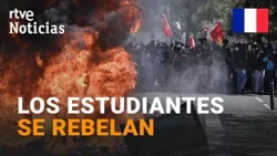 Nearly 2,000 arrested in France during high school student protests | RTVE News