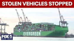 Record number of stolen vehicles stopped at port of NY and NJ