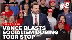 JD Vance rallies Florida Republicans, targets Democrats while campaigning for Donalds and Moody