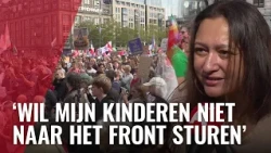 Nationaal vredesprotest op de Dam