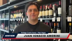 Marcos Juárez: Juan Ignacio Amorini from Bodega Cuarto Surco at Vinoteca Palo Negro
