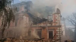 Russia strikes Ukraine's National Academy of Sciences, killing at least one person