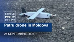 PRO TV News (1:00 PM) | FOUR DRONES IN MOLDOVA | Moldova