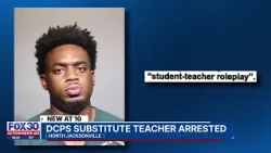 DCPS substitute teacher arrested
