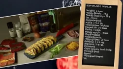 Պատրաստենք միասին. ցուկինիով ռուլետ