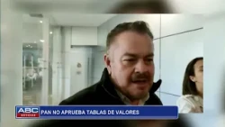 PAN no aprueba tablas de valores.