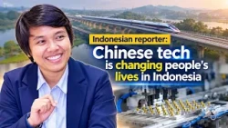 Indonesian reporter: Chinese tech is changing people's lives in Indonesia