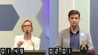 DEBATE: ELEIÇÕES 2024 - MARISA ZANONI (PT) X ANDRÉ MEIRINHO (PP)