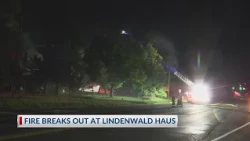Fire breaks out at Lindenwald Haus