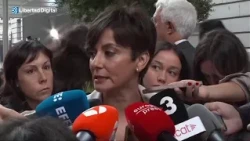Isabel Rodríguez arrives at Congress without her speech prepared: "One hour and ten minutes left"