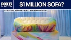 $1 million designer sofa on sale in Florida