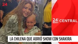 Chilean girl who beat cancer opens for Shakira at concert | 24 Horas TVN Chile