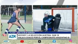 Hockey: la selección Austral sub 19 viaja a Chaco por el campeonato Argentino B