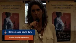 Jacobine van den Hoek presents her fourth book about a strong woman: The Loves of Marie Curie