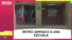 PANIC at a SCHOOL: a man entered armed with a knife #ThePeoplesNews